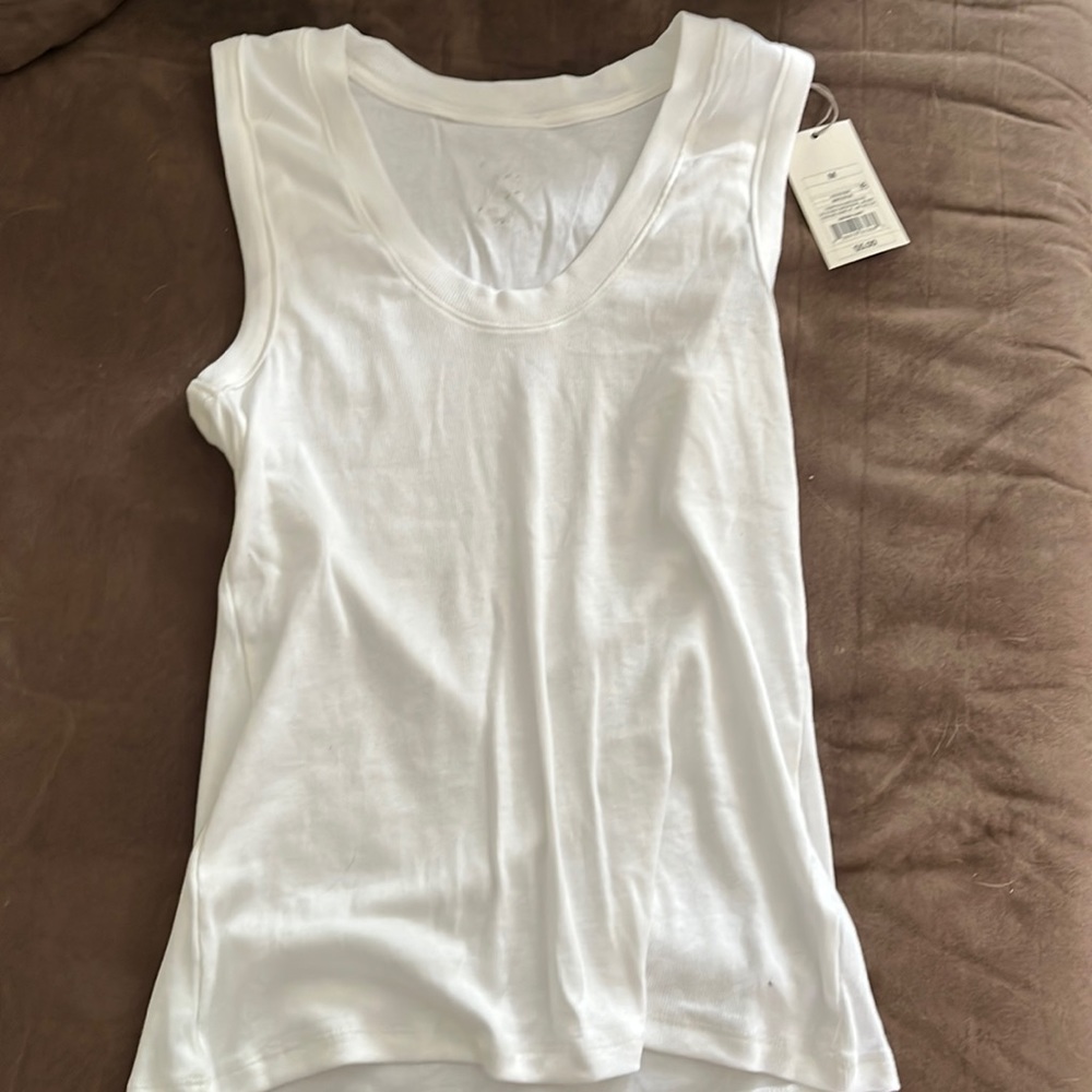 brand new A . New Day white tank